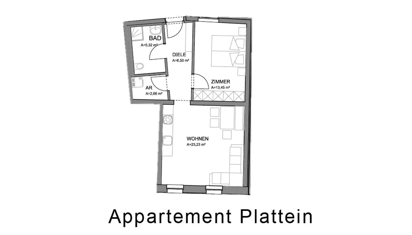 Appartement Plattein Foto 2